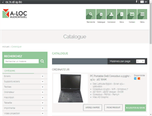Tablet Screenshot of location-portables.com